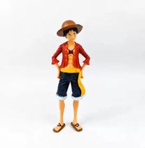 Boneco Anime One Piece Monkey D. Luffy 18CM