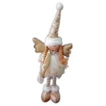 Boneco Anjo Menina Em Pé De Natal - 52cm Boneco Anjo Menina Em Pé De Natal - 52cm