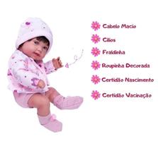 Boneco Anny Doll Baby Menina Reborn Cotiplás 2441