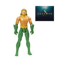 Boneco Aquaman Liga da Justiça DC Articulado 30cm 2207 Sunny