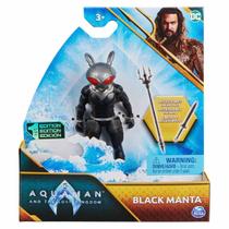 Boneco Arraia Negra 10cm com Acessórios - Filme Aquaman 2 DC