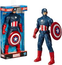 Boneco Artic. Capitão América Avengers Olympus 24 Cm Marvel