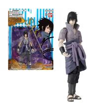 Boneco Articulado 12cm Naruto Bandai Sasuke Mangekyo - Fun
