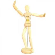 Boneco Articulado 20cm Torso Flexível Feminino