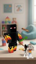Boneco Articulado 25cm com Acessórios e Jogo Boneco Articulado 25cm com Acessórios e Jogo