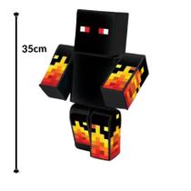 Boneco Articulado Athos Minecraft Algazarra - 35cm