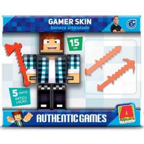 Boneco Articulado Authentic Games Minecraft Youtuber 15CM