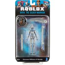 Boneco Articulado Aven, The Silver Warrior + Codigo Virtual - Roblox - 2222 SUNNY BRINQUEDOS Boneco Articulado Aven, The Silver Warrior + Codigo Virtual - Roblox - 2222 SUNNY BRINQUEDOS