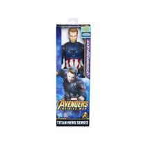 Boneco Articulado Avengers Titan Hero Series Capitão América 30cm - Hasbro Boneco Articulado Avengers Titan Hero Series Capitão América 30cm - Hasbro