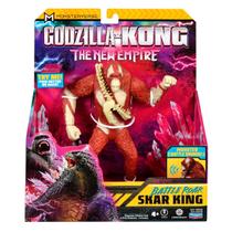 Boneco Articulado c/ Som Godzilla x Kong - O Novo Império - 17cm - MonsterVerse - Sunny