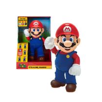 Boneco Articulado com Som Super Mario Nintendo Candide