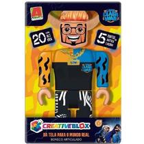 Boneco Articulado Creative BLOX Luan CLASH WAR