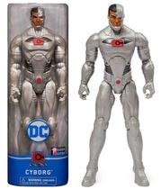 Boneco Articulado Cyborg 30Cm 1ª Edição DC Comics Liga Da Justiça Sunny - 2206