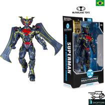 Boneco Articulado - DC Comics - Multiverse - Superman - 18cm - Fun