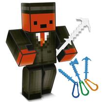 Boneco Articulado do Jogo Mine Youtuber Kadu Problems Craft