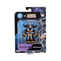 Boneco Articulado Do Shadow Batman de 6cm - Sonic Warner Boneco Articulado Do Shadow Batman de 6cm - Sonic Warner