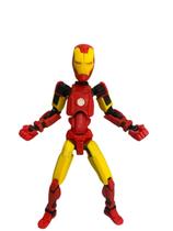Boneco articulado dummy 13 edição iron man Boneco articulado dummy 13 edição iron man