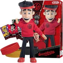 Boneco articulado enaldinho em vinil 25cm com pulseira do poder novabrink rosita ref.: 1125