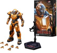 Boneco articulado figure action iron man mark 36 zd toys homem de ferro marvel mark xxxvi