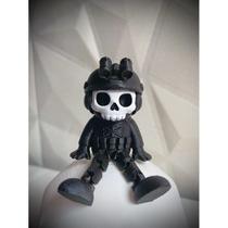 Boneco Articulado Ghost Call of Duty Decoração Gamer para Setup -