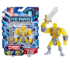 Boneco Articulado He-man Poder de Grayskull 15cm Power Attack - MOTU - Netflix - Mattel - HBL65