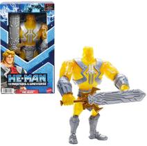 Boneco Articulado He-man Poderes de Grayskull 24Cm Com Acessório de Batalha- MOTU - Netflix - Mattel - HDT29