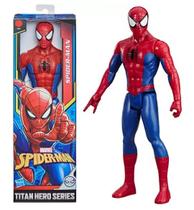 Boneco Articulado Homem-Aranha Clássico 30Cm - Marvel - Spider-Man - Titan Hero Series - Hasbro - E7333 Boneco Articulado Homem-Aranha Clássico 30Cm - Marvel - Spider-Man - Titan Hero Series - Hasbro - E7333