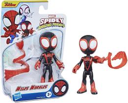 Boneco Articulado Homem Aranha Miles Morales 10Cm - Hasbro