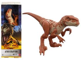 Boneco Articulado Jurassic World Dominion Atrociraptor Marrom 30cm - Mattel - GXW56