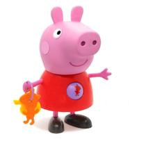 Boneco Articulado Peppa Pig Com Atividades 24 Cm - Elka