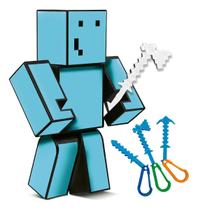 Boneco Articulado Problems Do Jogo Mine Algazarra 35cm Craft Boneco Articulado Problems Do Jogo Mine Algazarra 35cm Craft