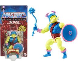 Boneco Articulado Retro Pig-Head - Cabeça de Porco - He-Man Edição 40 Anos - Masters Of The Universe - MOTU - Mattel