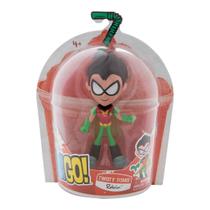 Boneco Articulado Robin de 14cm - Jovens Titãs em Ação Boneco Articulado Robin de 14cm - Jovens Titãs em Ação