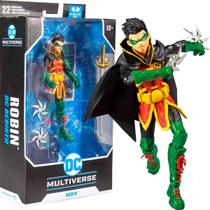 Boneco Articulado Robin Rebirth Damian Wayne DC - McFarlane Toys Fun