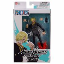 Boneco Articulado Sanji de 16cm Colecionável - One Piece