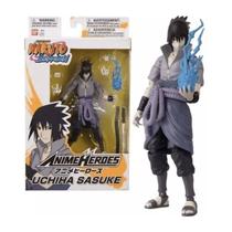 Boneco Articulado Sasuke Naruto Shippuden Anime Heroes 15cm - Bandai