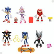 Boneco Articulado Sonic 10cm - Sunny