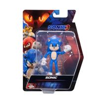 Boneco Articulado Sonic de 12cm - Sonic 3: O Filme Boneco Articulado Sonic de 12cm - Sonic 3: O Filme