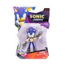 Boneco Articulado Sonic de 13cm - Sonic Prime - Sunny Brinquedos