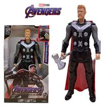 Boneco Articulado The Thor Com Som Titan Hero Classic Avengers