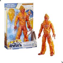 Boneco articulado tocha humana com luz quarteto fantastico Boneco articulado tocha humana com luz quarteto fantastico