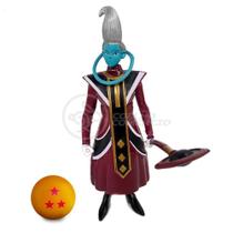 Boneco Articulado Whis - Dragon Ball Super Action Figure Com 1 Esfera Do Dragão E 1 Bastão Mágico