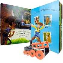 Boneco Articulado Woody Fisher Price + Livro Toy Story Disney - Fisher Price/Melhoramentos