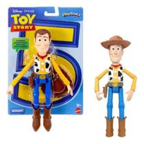 Boneco Articulado Woody Toy Story 5 Disney Pixar 18cm - Mattel Boneco Articulado Woody Toy Story 5 Disney Pixar 18cm - Mattel