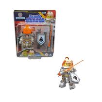 Boneco articulados block heroes missao medieval - polibrinq - Boneco articulados block heroes missao medieval - polibrinq -