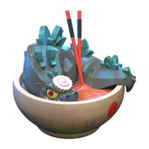 Boneco artístico em vinil Quantum Mechanix Soup Dragon Qrew