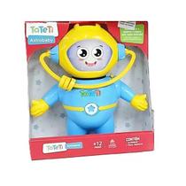 Boneco Astonauta Astrobaby Pedagogico Educativo Tateti 618 Azul