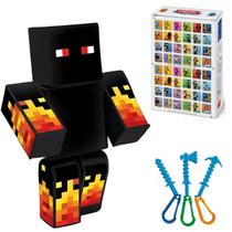 Boneco athos 25cm minecraft original articulado gamer skins Boneco athos 25cm minecraft original articulado gamer skins