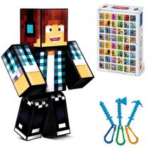 Boneco authentic games youtuber 25cm minecraft original
