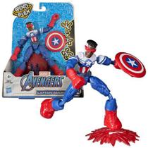 Boneco Avengers Bend & Flex Capitão América - Hasbro F0971